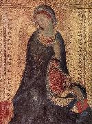 Simone Martini Her Madona of the Sign oil on canvas